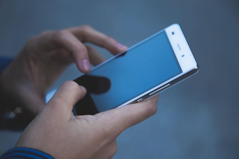Imagem de um celular